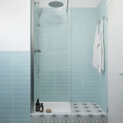 GoodHome Receveur de douche extra-plat l.70 x L.70 cm blanc anti dérapant, Limski