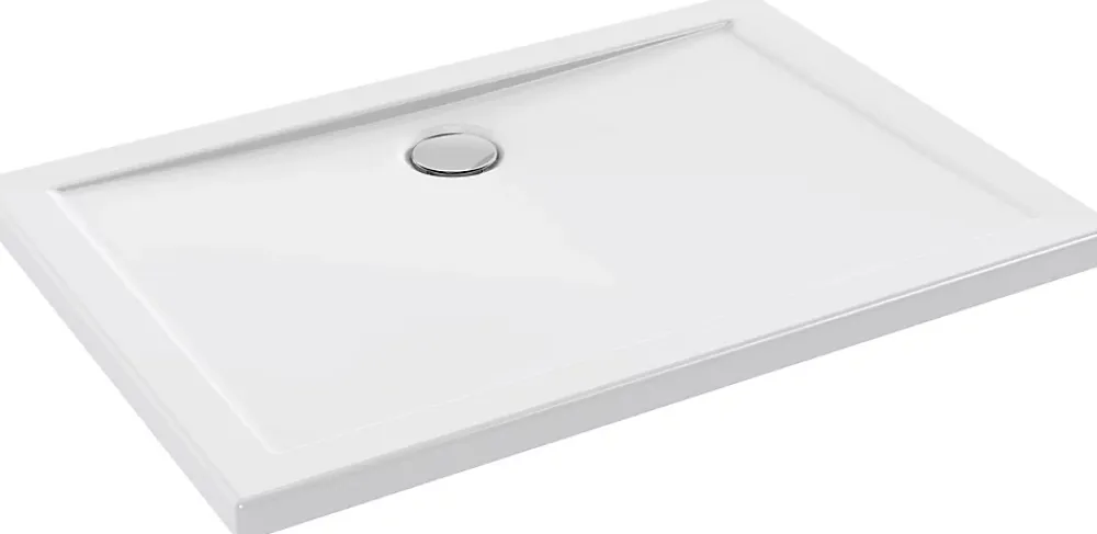 Jacob Delafon Receveur de douche extra-plat 70 x 100 cm blanc Edgar