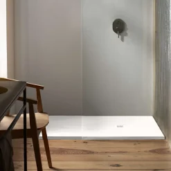 Receveur De Douche|Poalgi Receveur de douche extraplat blanc 90x100 cm Arena -