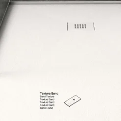 Receveur De Douche|Poalgi Receveur de douche extraplat blanc 90x100 cm Arena -