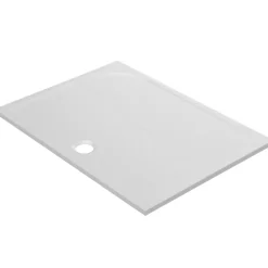 Receveur De Douche|GoodHome Receveur de douche extra-plat l.90 x L.120 cm blanc anti dérapant, Limski
