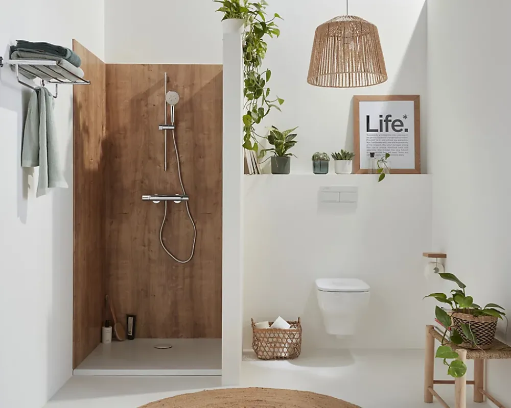 Jacob Delafon Receveur de douche extra-plat 90 x 120 cm blanc Oscar