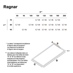 Lavaberg Receveur de Douche Extraplat 160x90cm Blanc - Résine Minérale - Antidérapant - Effet Ardoise - Bonde Incluse -