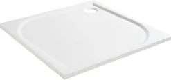 GoodHome Receveur de douche extra-plat l.90 x L.90 cm blanc anti dérapant, Limski