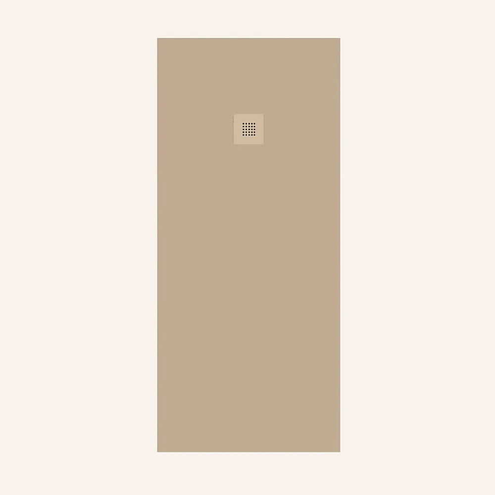 Poalgi Receveur de douche extraplat beige 90x100 cm Arena -