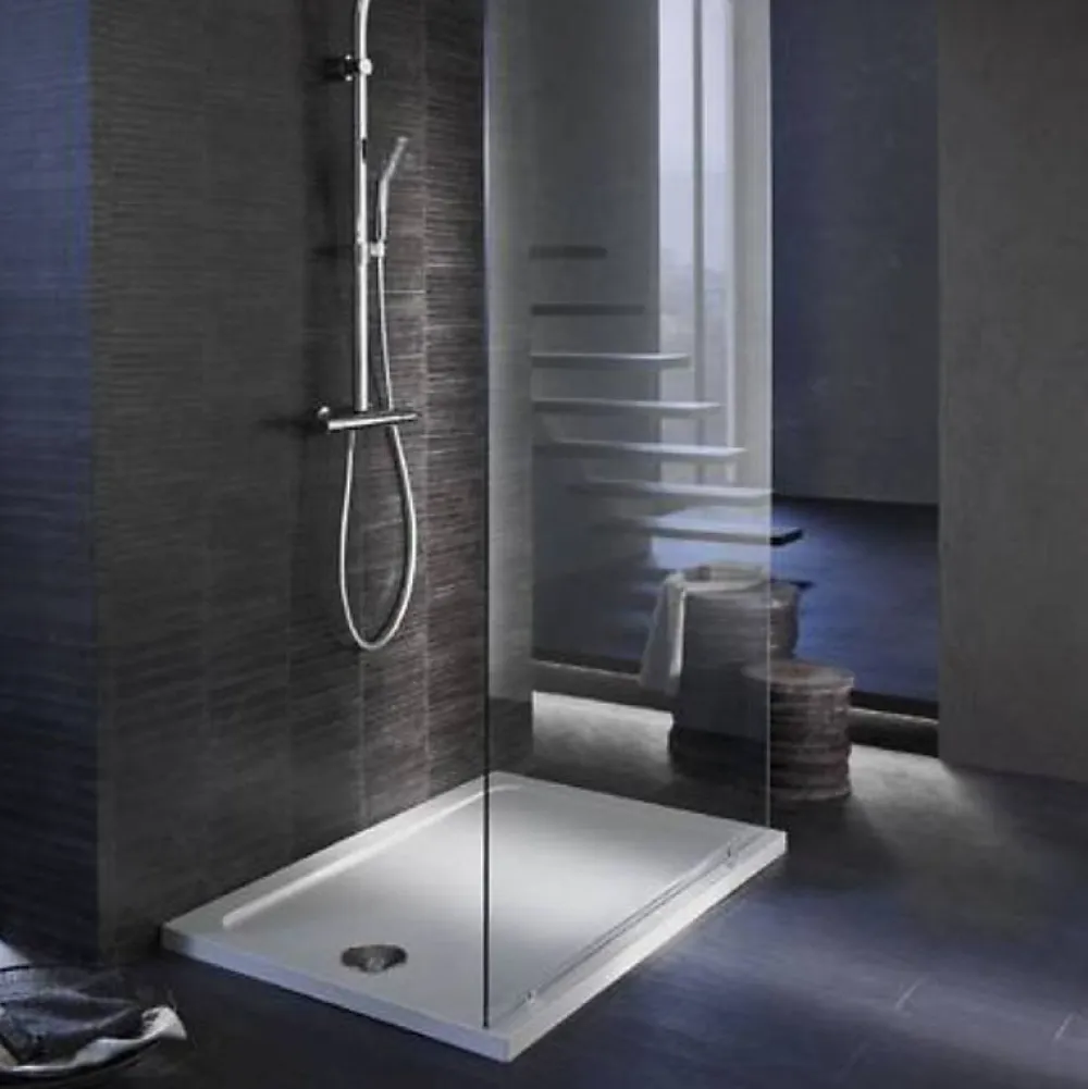 Jacob Delafon Receveur de douche extra-plat 100 x 80 cm Flight Blanc