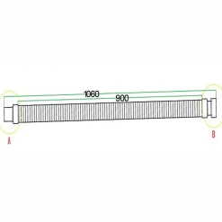 Receveur De Douche|AICA Sanitaire Receveur de douche italienne 110x80cm blanc, extra-plat, Bac à douche avec le kit de plinthe, 8 pieds, bonde de douche et siphon