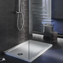 Receveur De Douche|Jacob Delafon Receveur de douche Flight rectangle extra plat antidérapant 140 x 90 cm