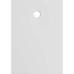GoodHome Receveur de douche l.80 x L.120 cm blanc antidérapant Leira