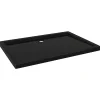 Receveur De Douche|Vidaxl Receveur de douche rectangulaire ABS Noir 70x100 cm
