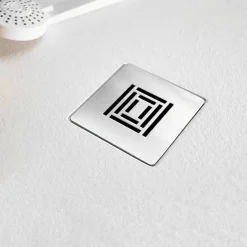 Sanycces Receveur de douche ultra-léger LOGIC - 100 x 70 cm - Blanc - Résistant et Facile à installer - Salle de bain - Douche