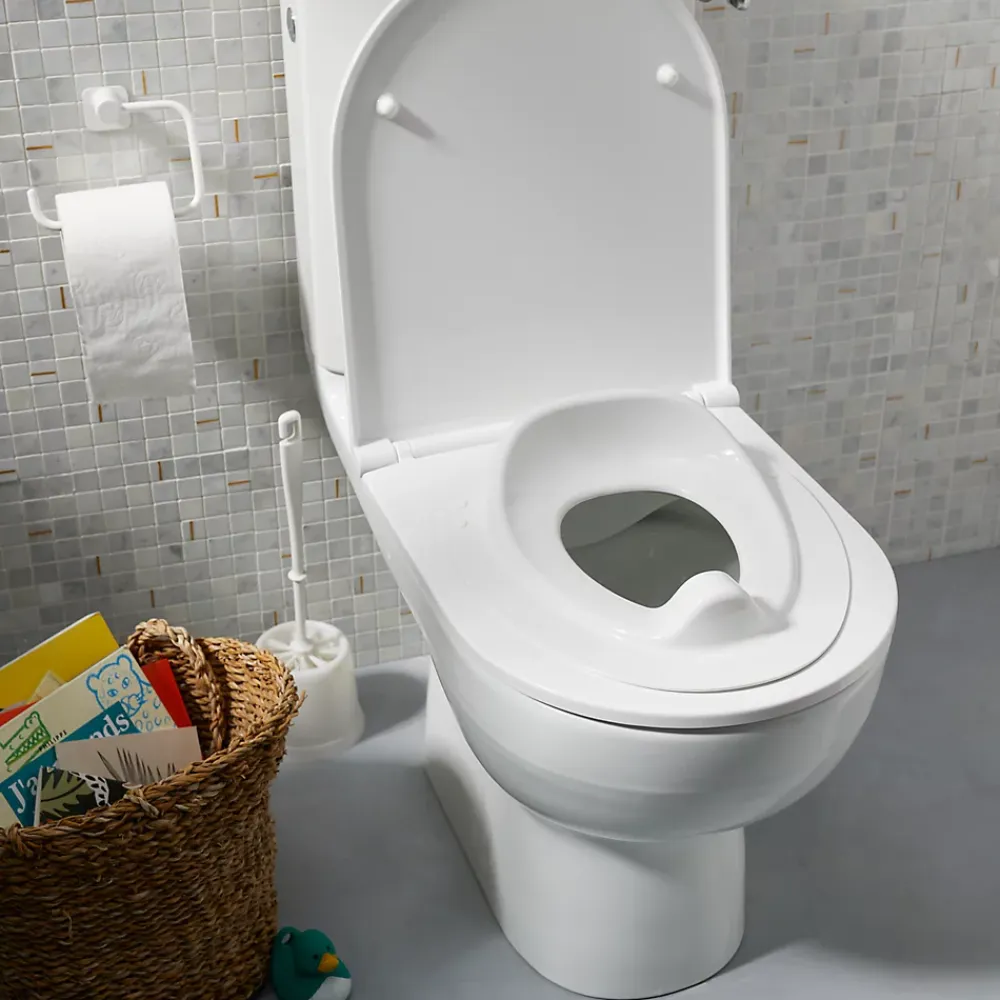 Abattant Wc|GoodHome Reducteur Abattant WC Yalu blanc