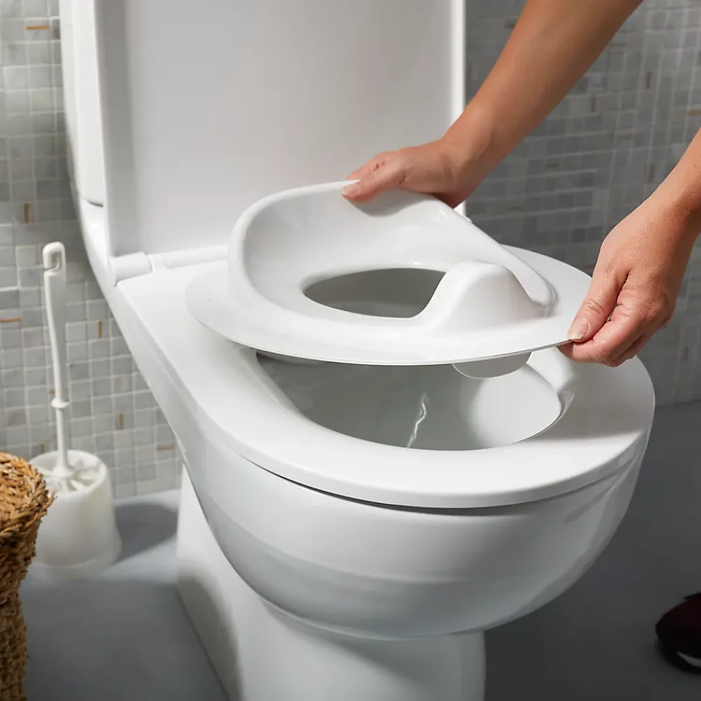 Abattant Wc|GoodHome Reducteur Abattant WC Yalu blanc