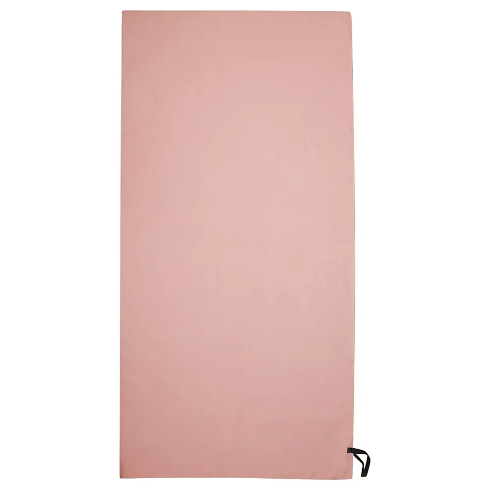 Gant De Toilette|Regatta - Serviette de plage motif/style rayé Rose p'le / Blanc (Taille unique)