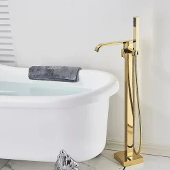 Robinet Lave-Mains|Rea Robinet autoportant Carat Gold