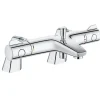 Robinet De Baignoire|Grohe Robinet bain thermostatique Grohtherm 800 avec colonnettes