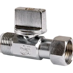 Arco Robinet d'arrêt 1/4 de tour - - MF 1/2' - Nickelé mat