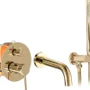 Rea Robinet de baignoire encastré Lungo Gold + box