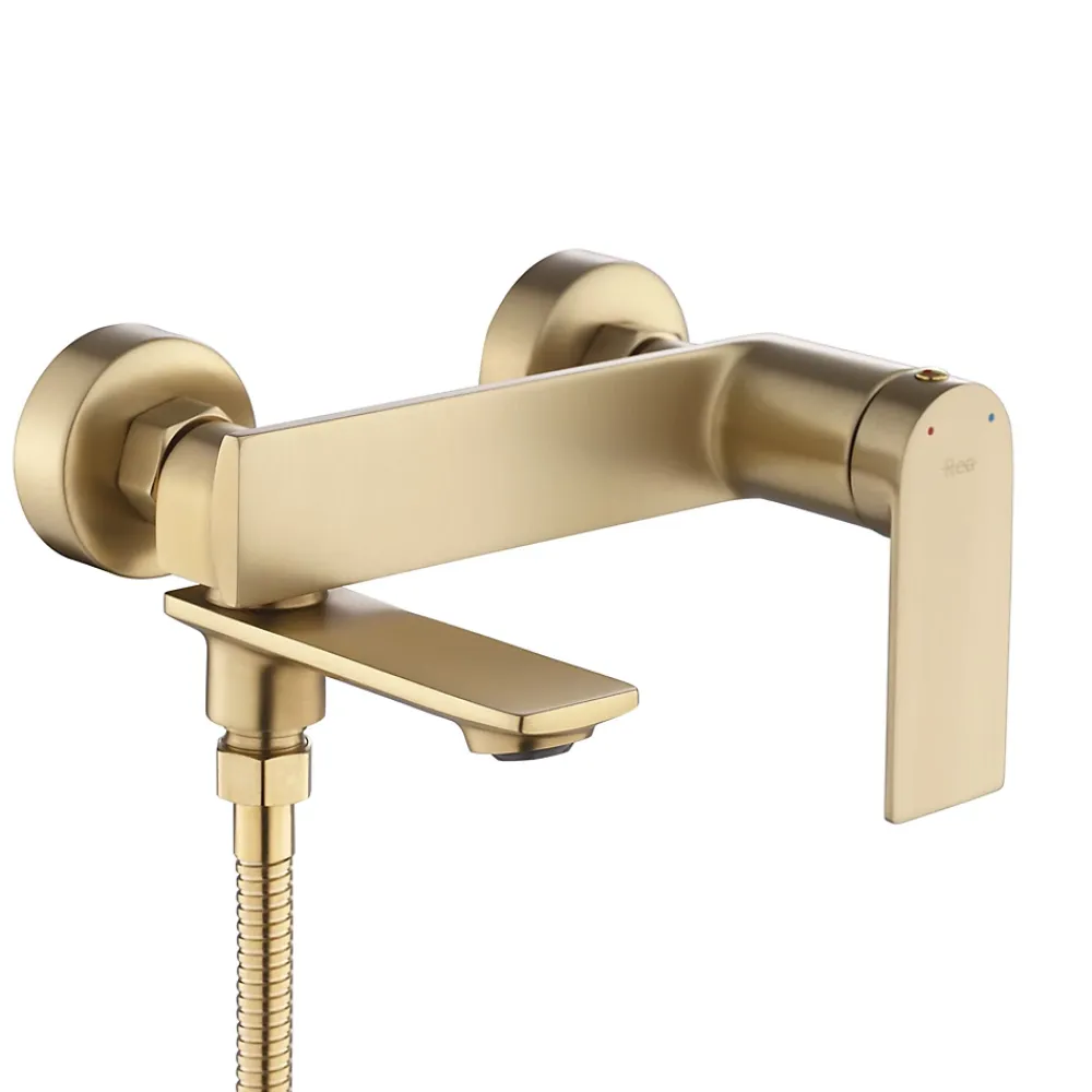 Rea Robinet De Baignoire My1902-3Gg Storm Brush Gold