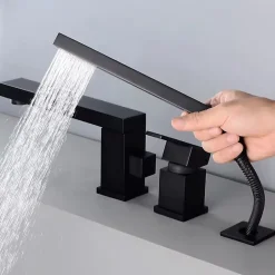 Robinet De Baignoire|Rea Robinet de baignoire Glen Black Trois Parties
