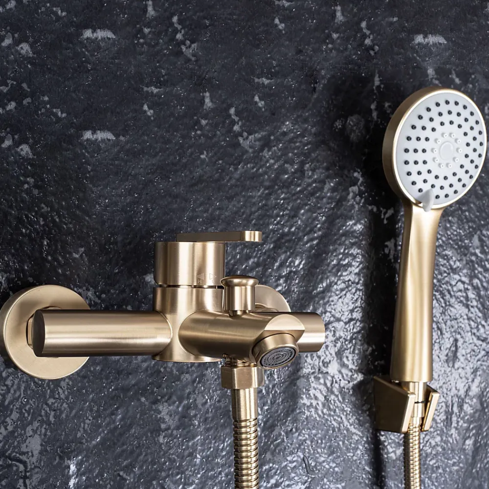 Robinet De Baignoire|Rea Robinet De Baignoire Ontario Js-11803Bg Brush Gold