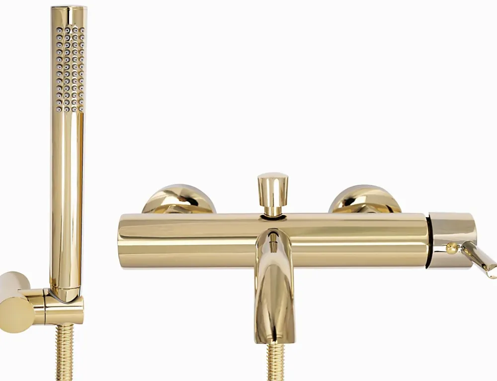 Rea Robinet de baignoire Lungo Gold