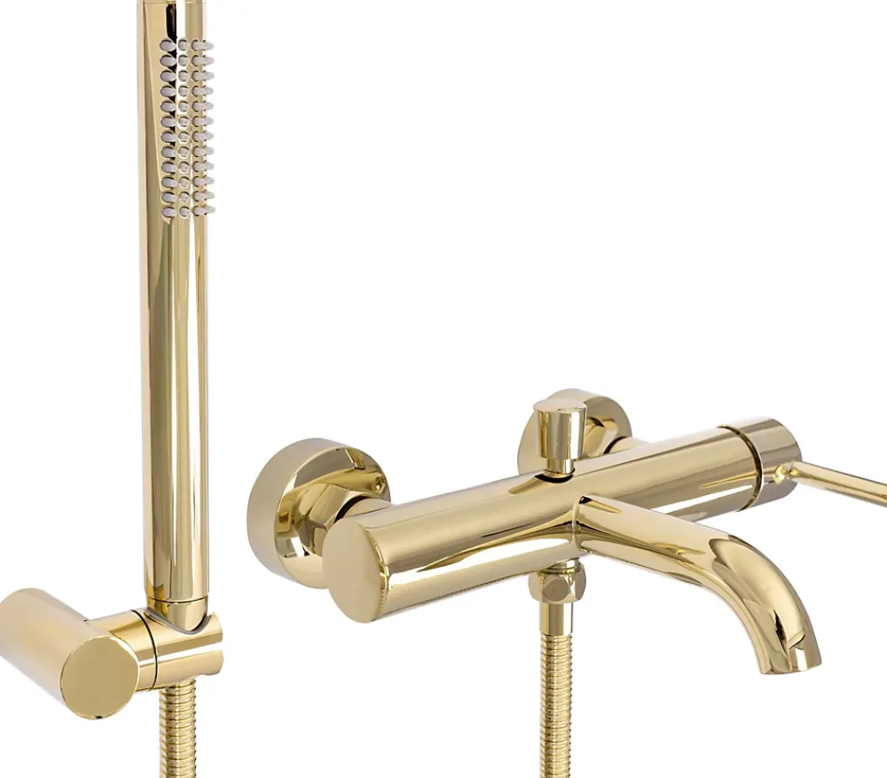 Rea Robinet de baignoire Lungo Gold