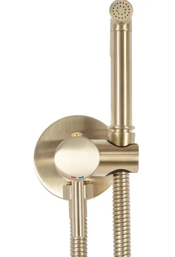Rea Robinet de bidet encastré Lungo loop gold brush