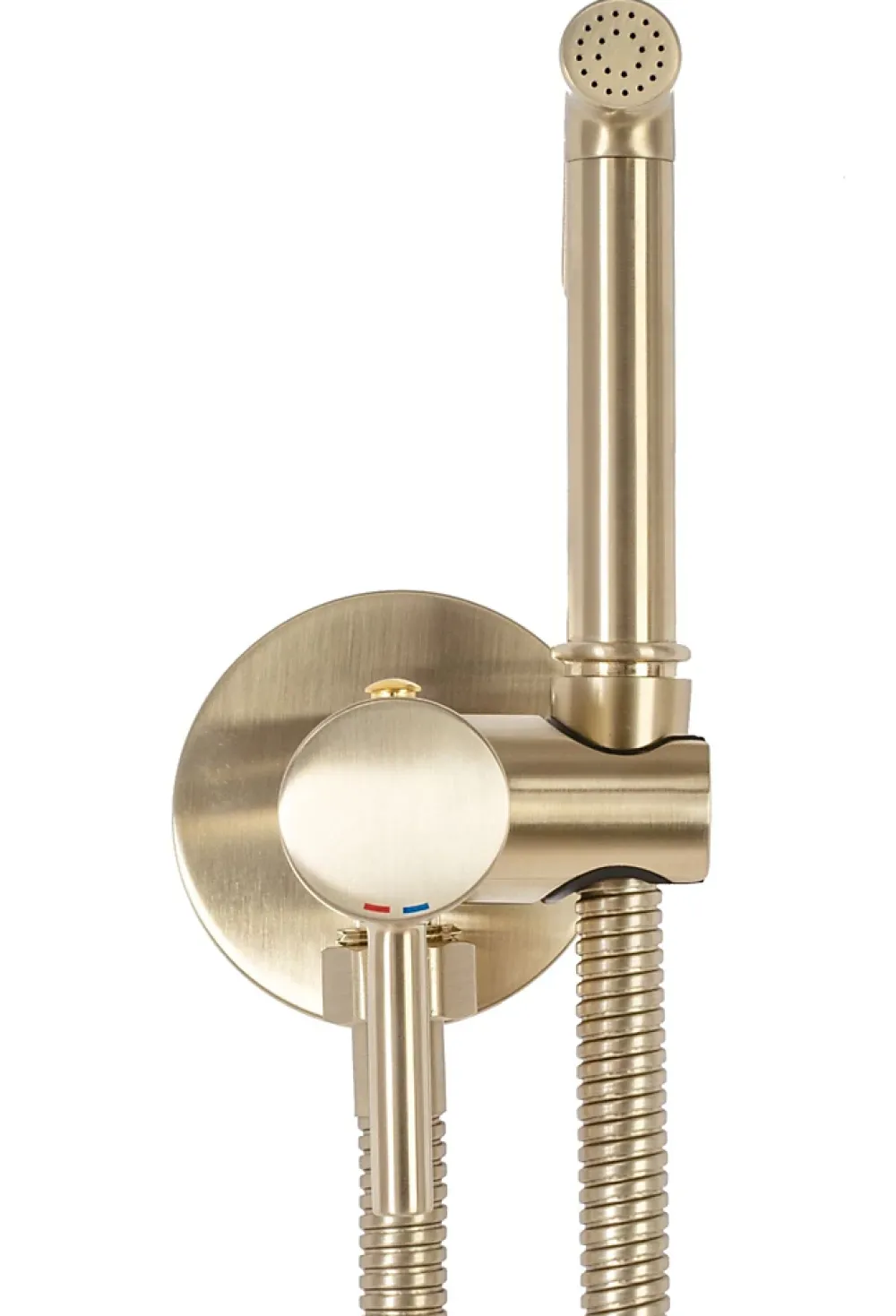 Rea Robinet de bidet encastré Lungo loop gold brush