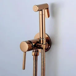 Rea Robinet de bidet encastré Lungo loop rose gold
