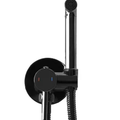 Rea Robinet de bidet encastré Lungo loop black metallic