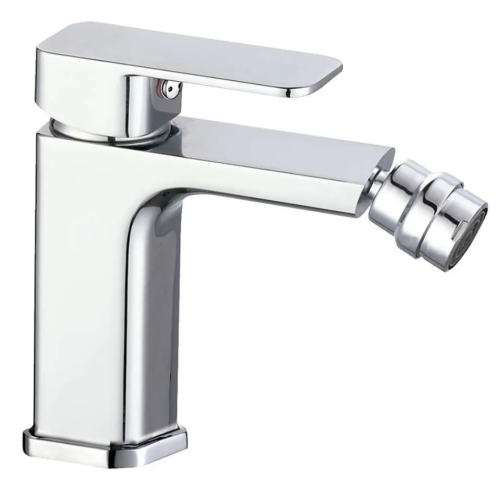 Robinet De Bidet|Kibath Robinet de bidet monocommande CHE avec finition chromée polie en laiton
