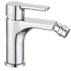 Robinet De Bidet|Kibath Robinet de bidet monocommande PIN avec finition chromée brillante en laiton