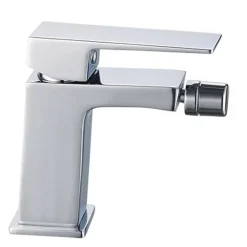 Robinet De Bidet|Kibath Robinet de bidet monocommande VERCO avec finition chromée polie, en laiton