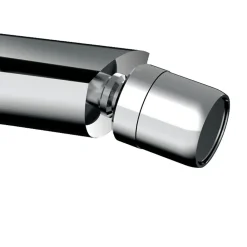 Kibath Robinet de bidet monocommande SIX avec finition chromée brillante en laiton