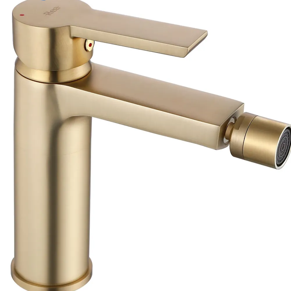 Robinet De Bidet|Rea Robinet de bidet Argus gold brush