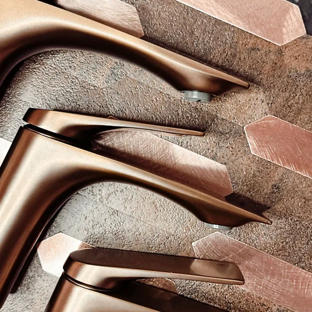 Rea Robinet De Bidet Avalon Brush Copper