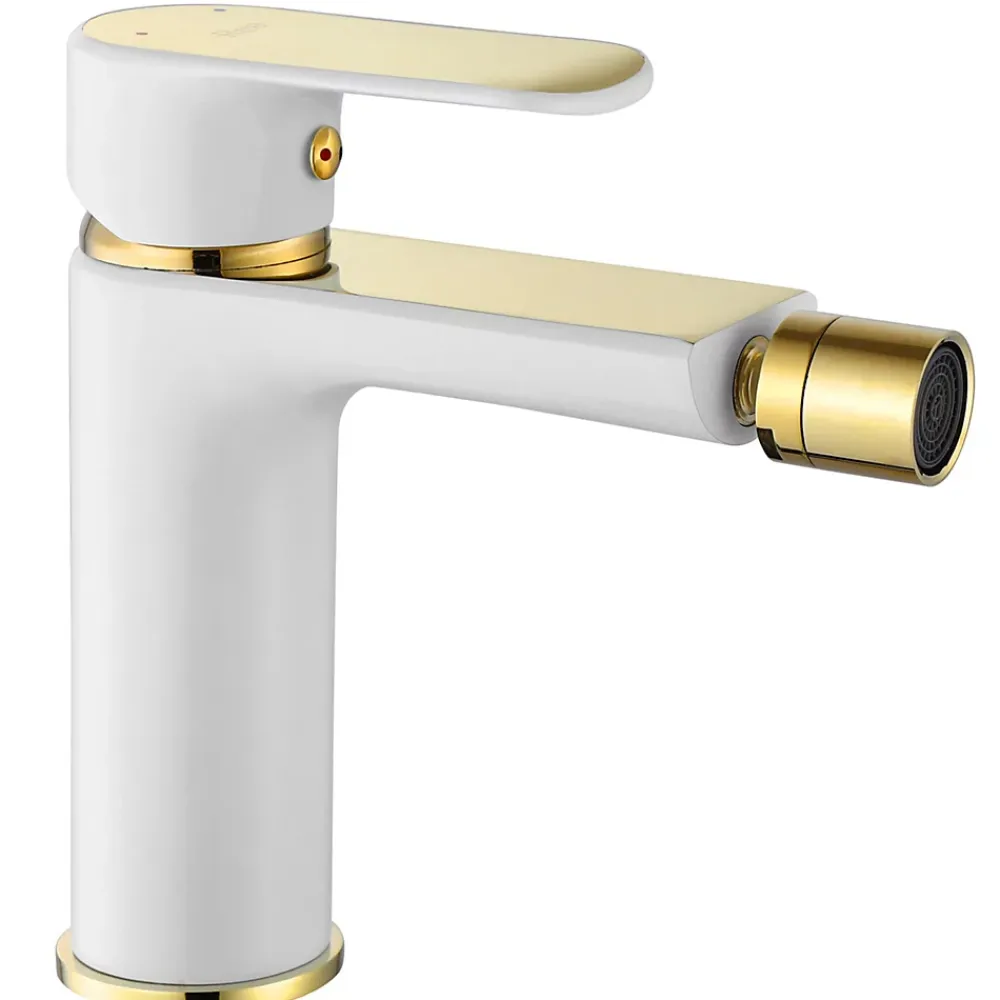 Robinet De Bidet|Rea Robinet De Bidet My1805-9Wg Bloom White/Gold