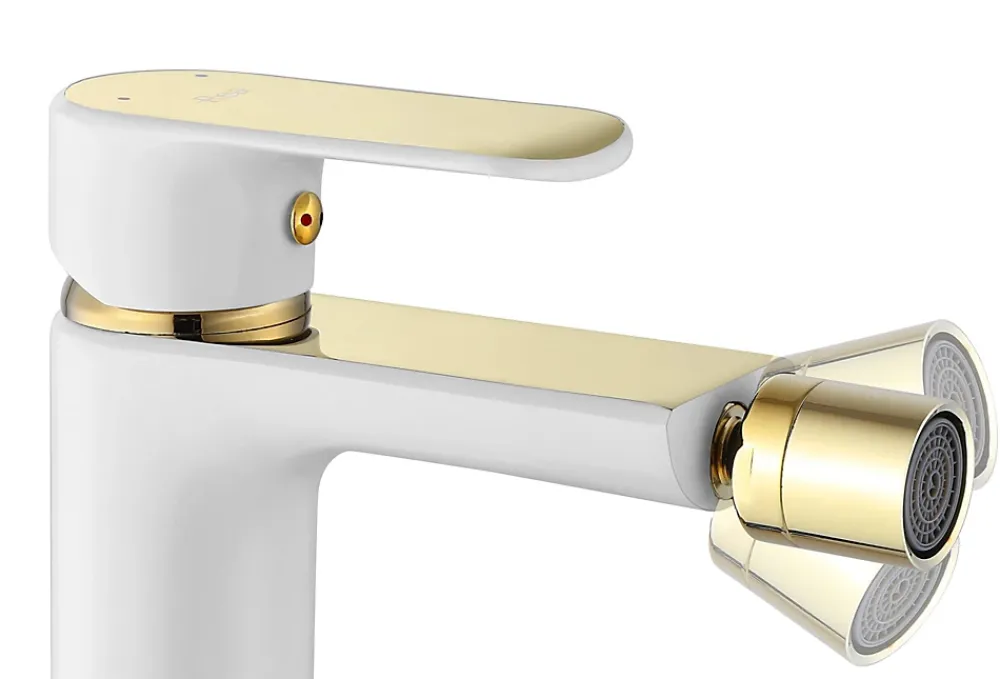 Robinet De Bidet|Rea Robinet De Bidet My1805-9Wg Bloom White/Gold