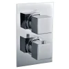 Robinet De Douche|Kibath Robinet de douche encastré (robinet seul) thermostatique ABEL finition chrome poli en laiton
