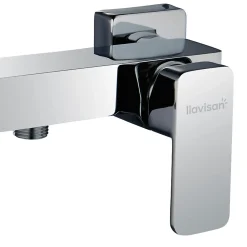Robinet De Douche|Kibath Robinet de douche monocommande CHE avec finition chromée brillante en laiton