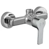 Kibath Robinet de douche monocommande PIN avec finition chromée brillante en laiton