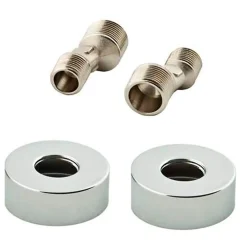 Kibath Robinet de douche monocommande DUA avec finition chromée brillante en laiton