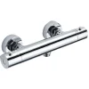 Robinet De Douche|Kibath Robinet de douche thermostatique ORTE (robinet seul) avec finition chromée polie en laiton