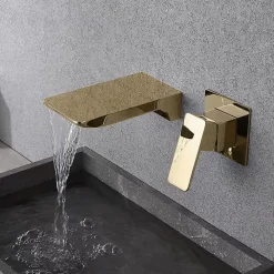 Robinet Lave-Mains|Rea Robinet De Lavabo Encastré Mason Gold