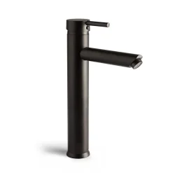 Robinet Lavabo Et Vasque|Kiamami Valentina Robinet De Lavabo Haut Noir Mat