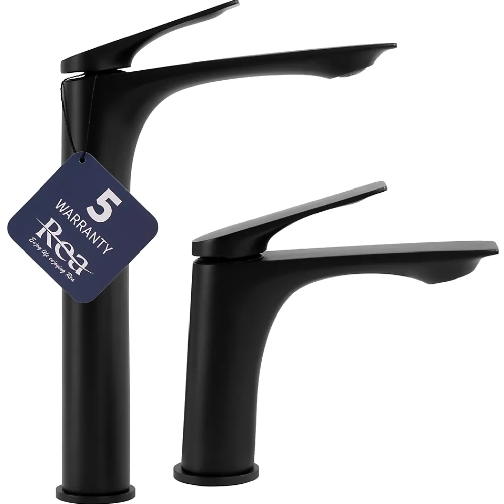 Robinet Lave-Mains|Rea Robinet de lavabo Avalon black high