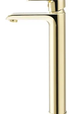 Rea Robinet de lavabo Bloom gold high