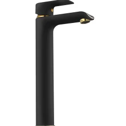 Robinet Lave-Mains|Rea Robinet de lavabo Bloom black gold high