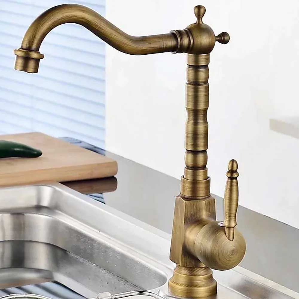 Robinet Lave-Mains|Rea Robinet de lavabo Bona old gold high